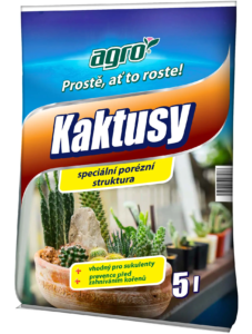 Substrát na kaktusy a sukulenty 5l AGRO