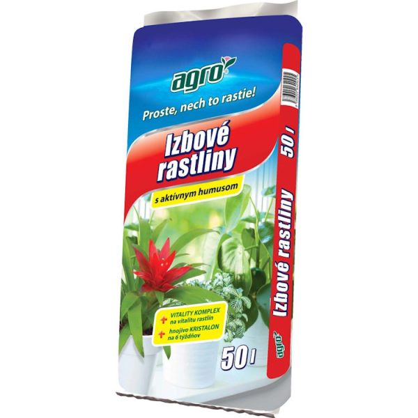 Substrát pre izbové rastliny 50 l AGRO