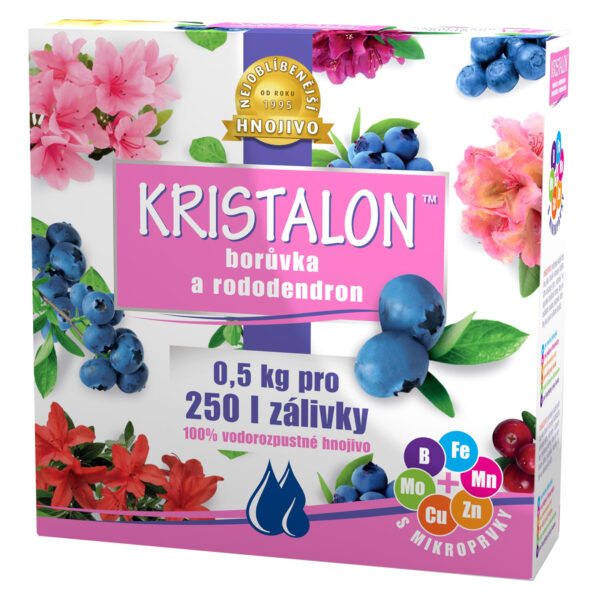 kristalon čučoriedka rododendron 500g