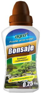 Kvapalné hnojivo na bonsaje 250ml AGRO