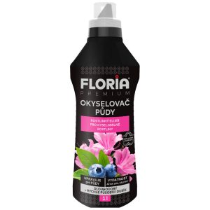 Okyslovač pôdy a kvapalné hnojivo na azalky a rododendróny 1 l FLORIA PREMIUM