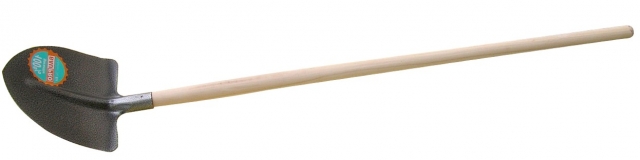 Lopata srdcovka kladivkový lak násada drevená 1300 mm