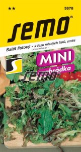 Šalát Zmes k rezu mladých listov 1,5 g SEMO