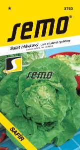 Šalát hlávkový SAFÍR 0,3 g SEMO