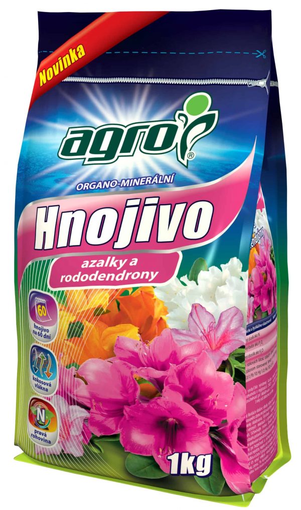 AGRO OM hnojivo na azalky a rododendróny 1kg