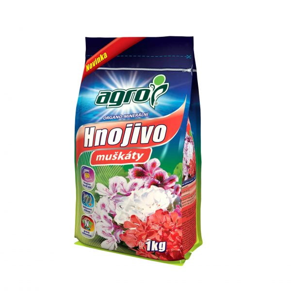 AGRO OM hnojivo na muškáty 1kg