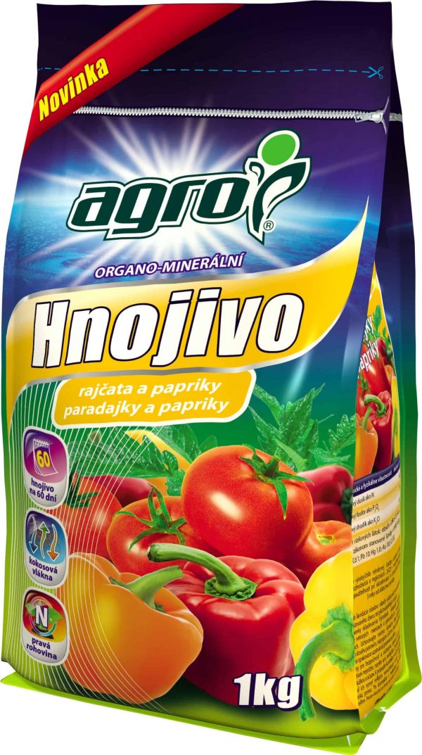 AGRO OM hnojivo na paradajky a papriky 1kg