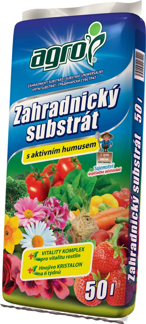 AGRO Záhradnícky substrát 50l