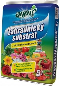 AGRO Záhradnícky substrát 5l