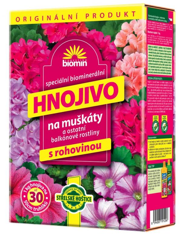 Biomin na muškáty 1kg