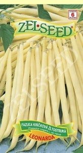 Fazuľa kríčková žltostruká Leonarda 38g Zelseed