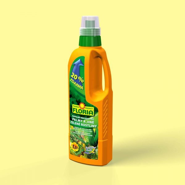 FLORIA Kvapalné hnojivo na palmy a iné zelené rastliny 1200ml
