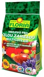 FLORIA Multicote 6M hnojivo na celú záhradu 500g