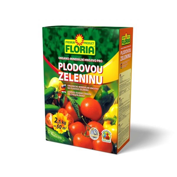 FLORIA OM hnojivo na plodovú zeleninu 2500g