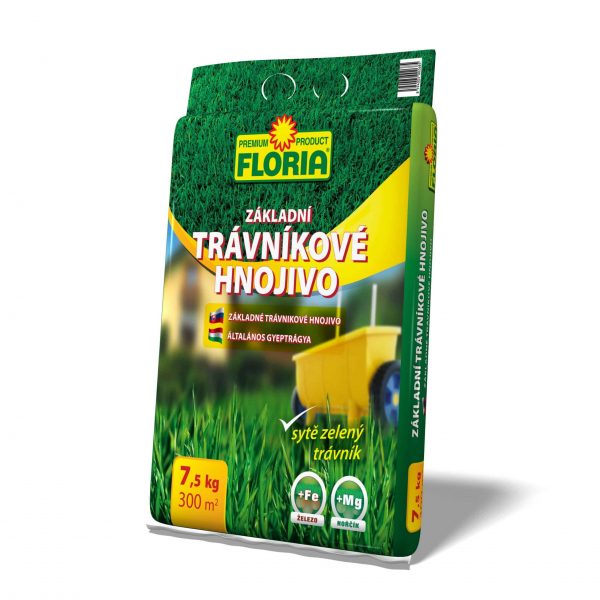 FLORIA Základné trávnikové hnojivo 7500g