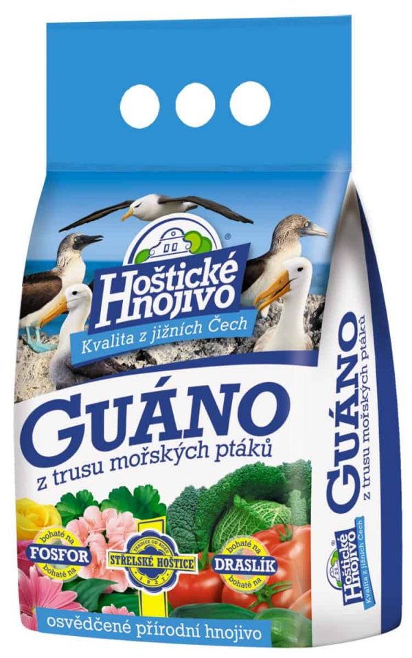 Hoštické Guáno granulované 2,5kg