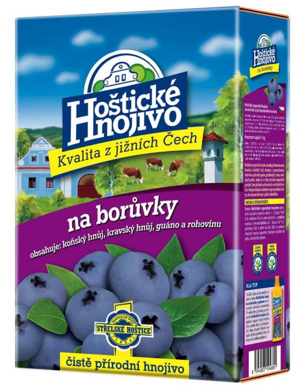 Hoštické hnojivo na čučoriedky 1kg