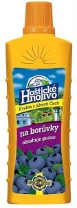 Hoštické hnojivo na čučoriedky 500ml