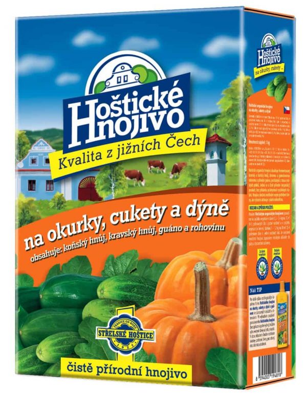 Hoštické hnojivo na uhorky, cukety a tekvice 1kg