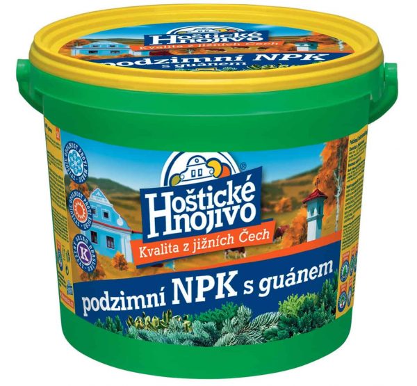 Hoštické jesenné NPK s guánom 4,5kg