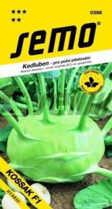 Kaleráb biely neskorý KOSSAK F1 25s. SEMO
