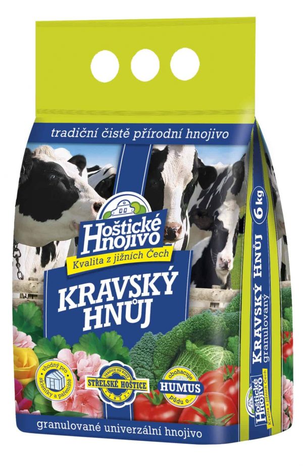 Kravský hnoj 6kg