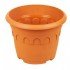 Kvetináč plast 20cm CITADELA terakota