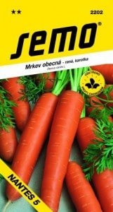 Mrkva skorá NANTES 5 3g SEMO
