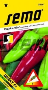 Paprika štiplavá DRÁKY F1 15s. SEMO