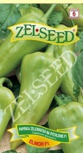 Paprika zeleninová sladká na rýchlenie Elinor F1  20s Zelseed