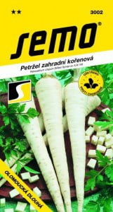 Petržlen koreňový OLOMOUCKÁ DLOUHÁ 3g SEMO