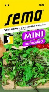 Šalát Zmes k rezu mladých listov 1,8g SEMO