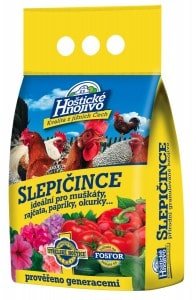 Slepačince granulované 2,5 kg