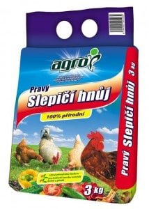 AGRO Pravý slepačí hnoj 3kg