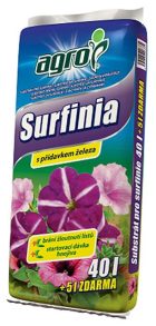 AGRO Substrát na surfínie 40l+5l zadarmo