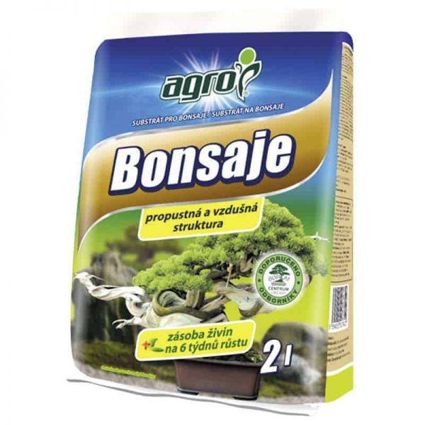 AGRO Substrát na bonsaje 2l