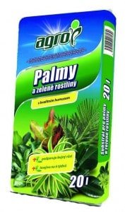 Substrát pre palmy a zelené rastliny 20l AGRO