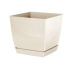 Coubi kvadrát s podmiskou 15,5cm krémový