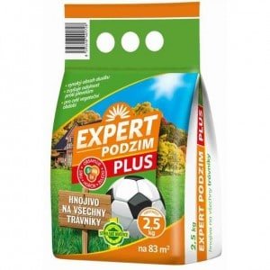 Expert plus jesenné trávnikové hnojivo 2,5kg