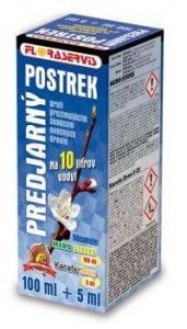 Predjarný postrek 100ml + 5ml FLORASERVIS