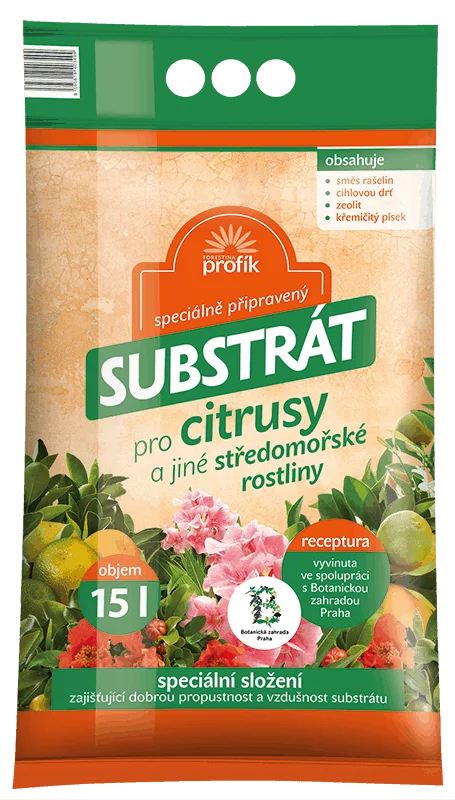 PROFÍK Substrát pre citrusy 15l FORESTINA
