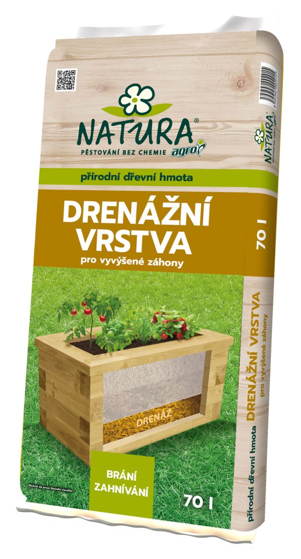 natura drenazna vrstva pre vyvysene zahony 70l