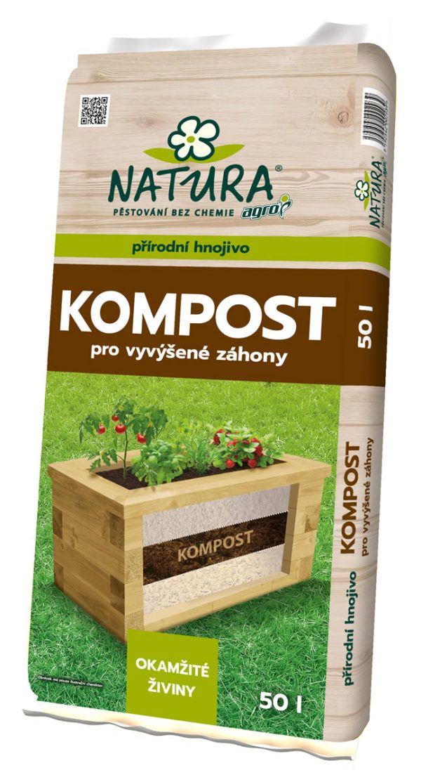 natura kompost pro vyvysene zahony 50l