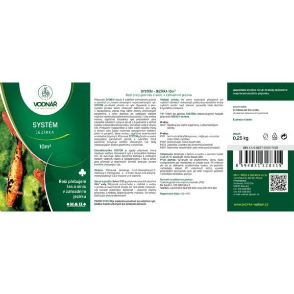 Vodnár na riasy systém 250g - Image 2