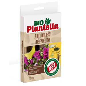Bio Plantella žlté lepové dosky v tvare motýľa