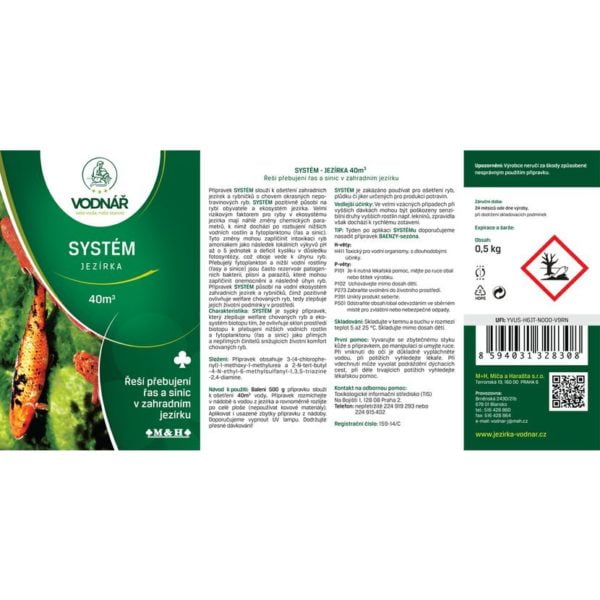 Vodnár na riasy systém 500g - Image 2