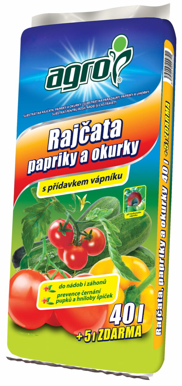 substrat paradajky papriky 45l AGRO