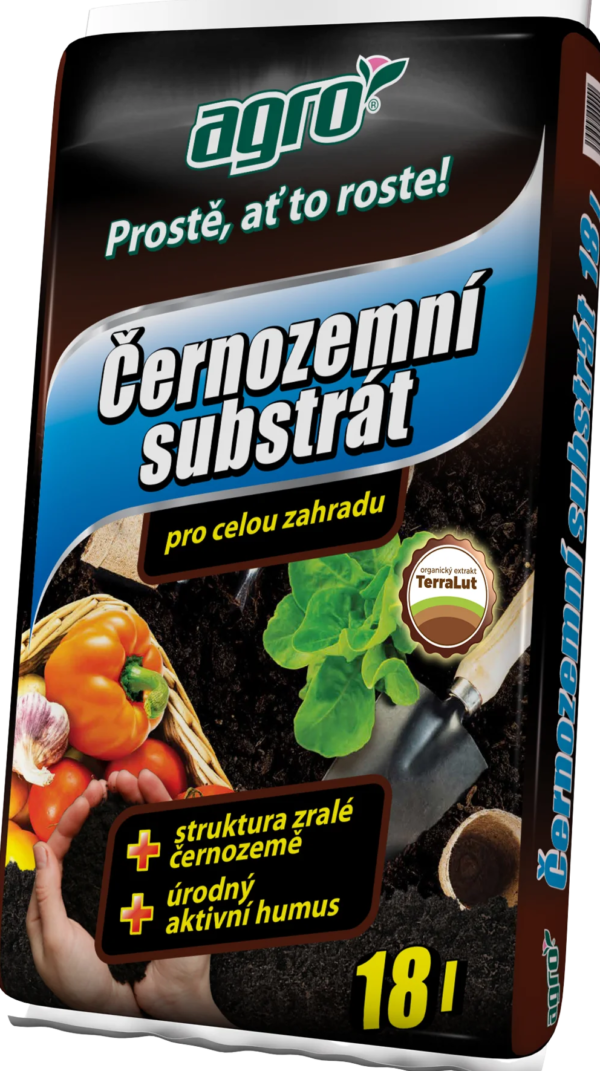 Černozemný substrát 18l