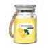 Sviečka proti komárom CITRONELLA 140g sklo