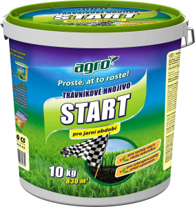Trávnikové hnojivo ŠTART 10 kg AGRO